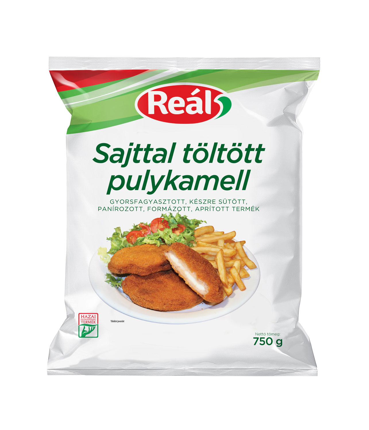 Reál Sajttal töltött pulykamell 750g